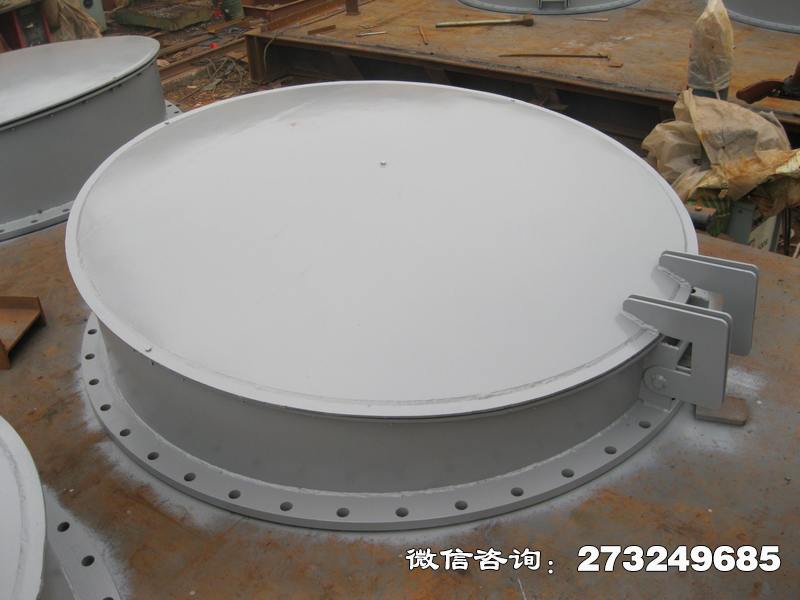 阿克塞哈萨克族自治县管道口圆形拍门