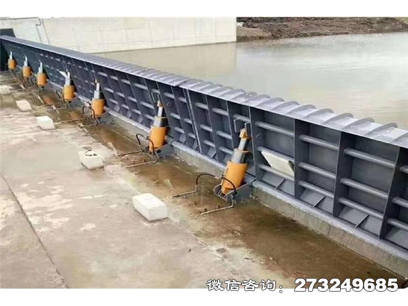 通河县翻板闸门坝