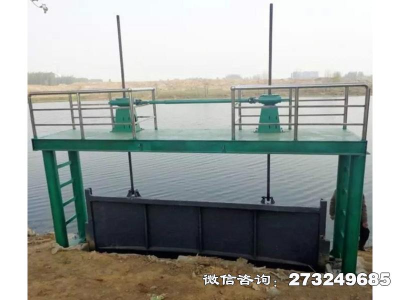 通河县水坝拦水闸门
