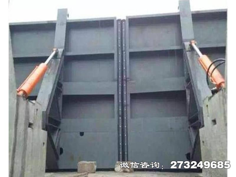 通河县液压双控翻板闸门