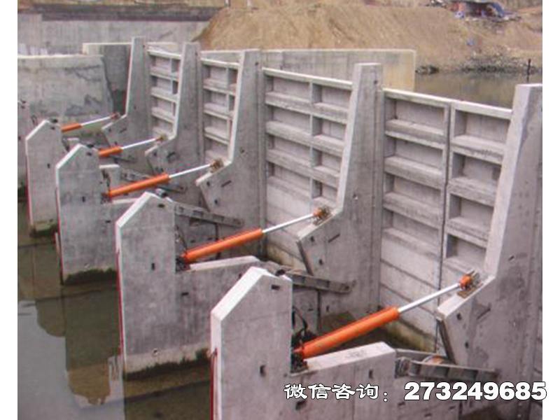 通河县水库水电站液压闸门